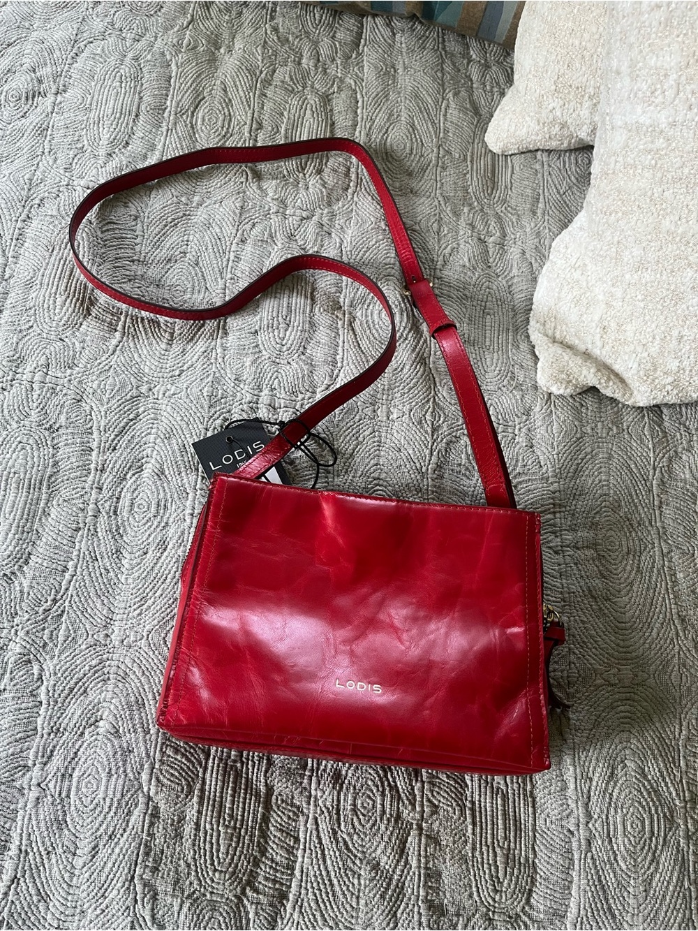 LODIS Leather Cross Body Bag - Picture 2 of 7